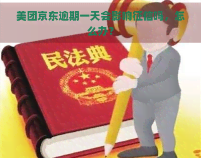 美团京东逾期一天会影响吗，怎么办？