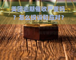 美团逾期严重吗？怎么投诉和应对？