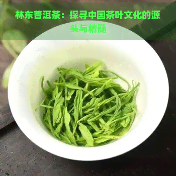 林东普洱茶：探寻中国茶叶文化的源头与精髓