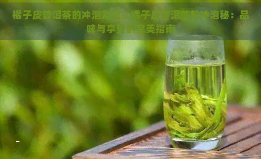 橘子皮普洱茶的冲泡方法，橘子皮普洱茶的冲泡秘：品味与享受的完美指南