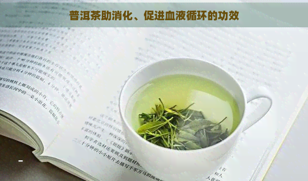 普洱茶助消化、促进血液循环的功效