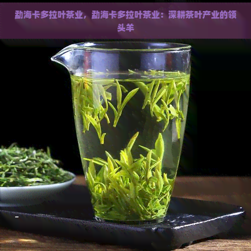 勐海卡多拉叶茶业，勐海卡多拉叶茶业：深耕茶叶产业的领头羊