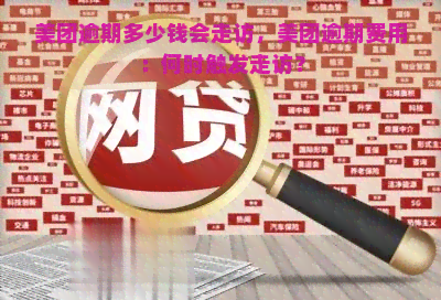 美团逾期多少钱会走访，美团逾期费用：何时触发走访？