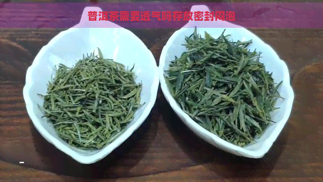 普洱茶需要透气吗存放密封闷泡