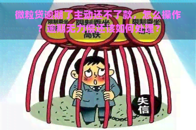 微粒贷逾期了主动还不了款，怎么操作？逾期无力偿还该如何处理？