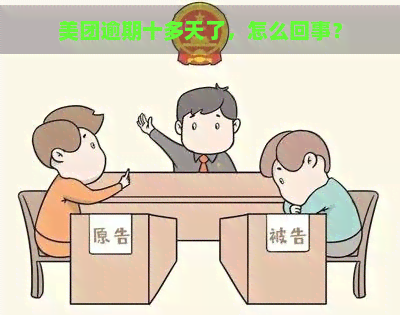 美团逾期十多天了，怎么回事？