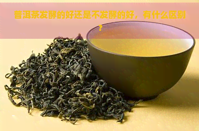 普洱茶发酵的好还是不发酵的好，有什么区别？