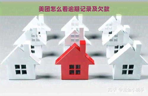 美团怎么看逾期记录及欠款