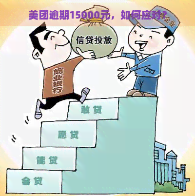 美团逾期15000元，如何应对？