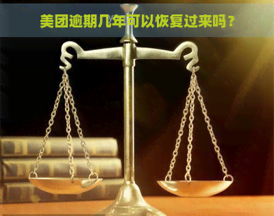 美团逾期几年可以恢复过来吗？