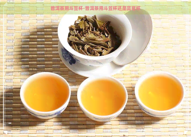 普洱茶用斗笠杯-普洱茶用斗笠杯还是品茗杯