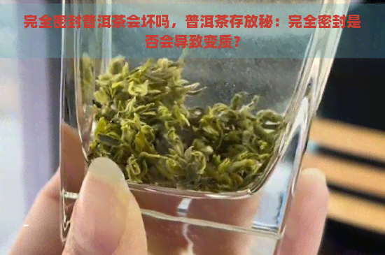 完全密封普洱茶会坏吗，普洱茶存放秘：完全密封是否会导致变质？