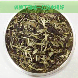 婆婆丁和啥一起泡水喝好