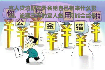 宜人贷逾期三天会给自己带来什么影响，逾期三天的宜人贷：可能会给你带来的影响