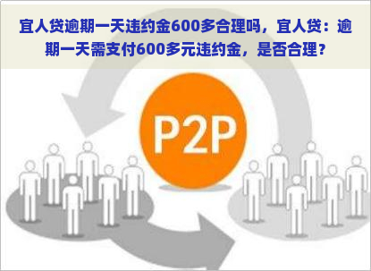 宜人贷逾期一天违约金600多合理吗，宜人贷：逾期一天需支付600多元违约金，是否合理？