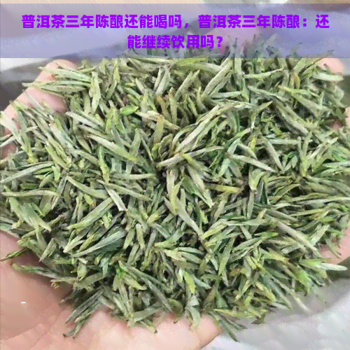 普洱茶三年陈酿还能喝吗，普洱茶三年陈酿：还能继续饮用吗？