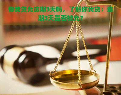 你我贷允逾期3天吗，了解你我贷：逾期3天是否被允？