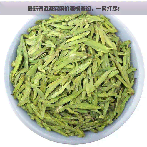 最新普洱茶官网价表格查询，一网打尽！