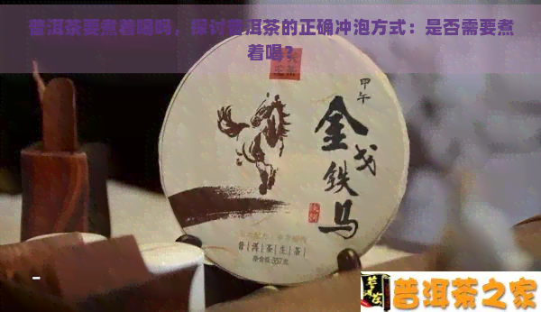 普洱茶要煮着喝吗，探讨普洱茶的正确冲泡方式：是否需要煮着喝？