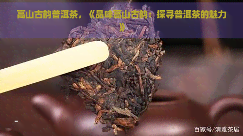 高山古韵普洱茶，《品味高山古韵：探寻普洱茶的魅力》