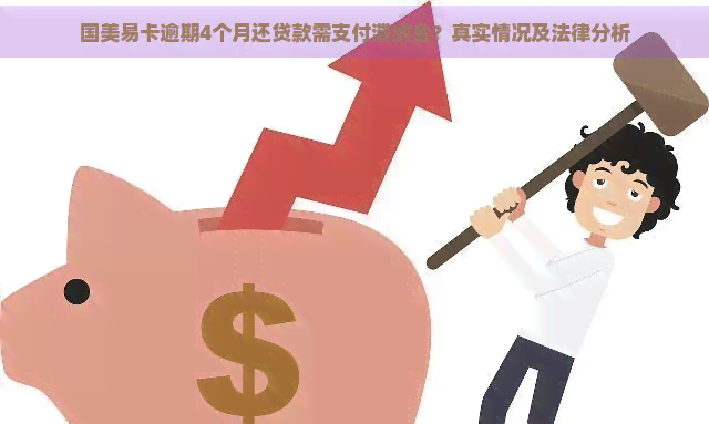 国美易卡逾期4个月还贷款需支付滞纳金？真实情况及法律分析