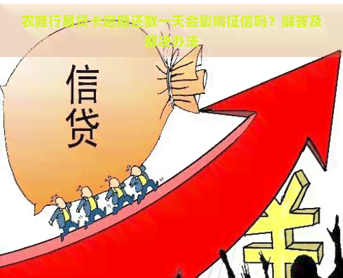 农商行易贷卡逾期还款一天会影响吗？解答及解决办法