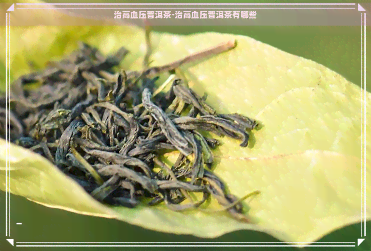 治高血压普洱茶-治高血压普洱茶有哪些